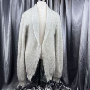 American Vintage Womens Cardigan Sz M Oversized Double Breasted Mohair Stitched‎